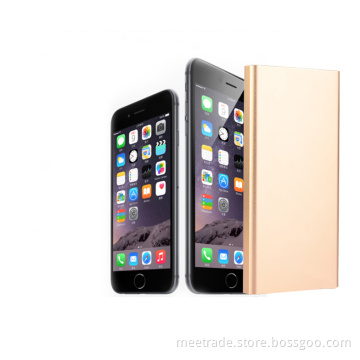 New metal case les03 smart LCD display power bank 30000mah dual usb output portable charger